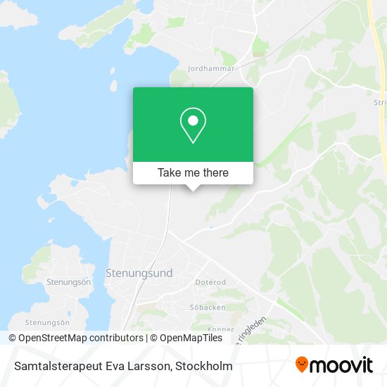 Samtalsterapeut Eva Larsson map