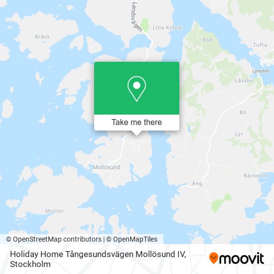 Holiday Home Tångesundsvägen Mollösund IV map