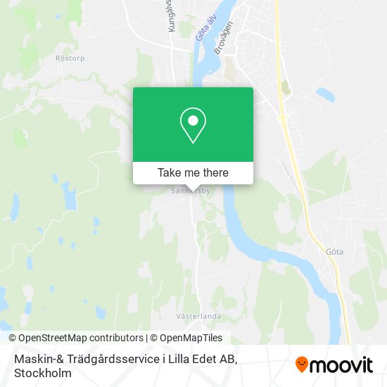 Maskin-& Trädgårdsservice i Lilla Edet AB map