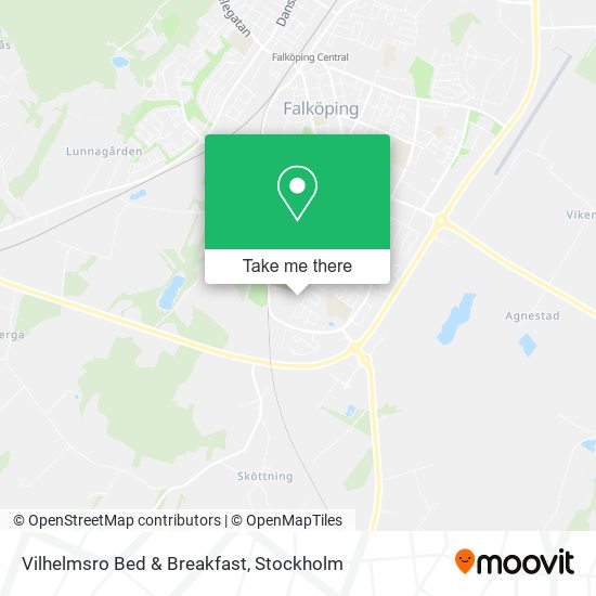 Vilhelmsro Bed & Breakfast map