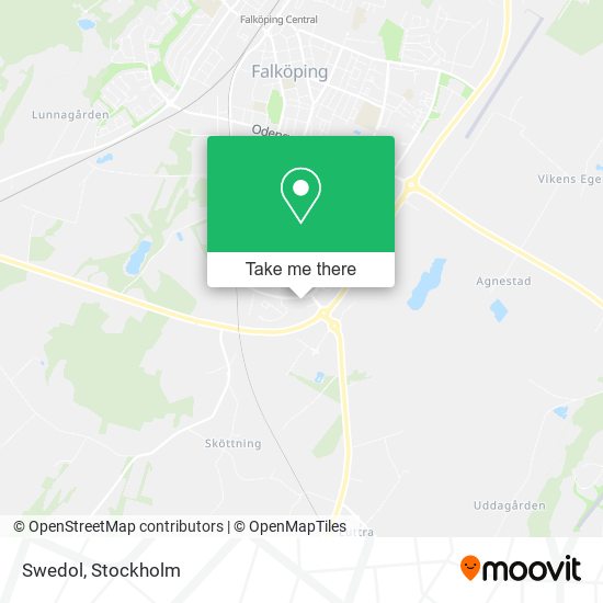 Swedol map