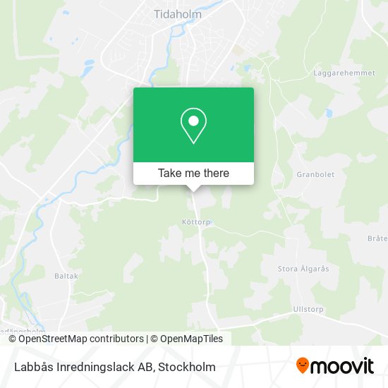 Labbås Inredningslack AB map