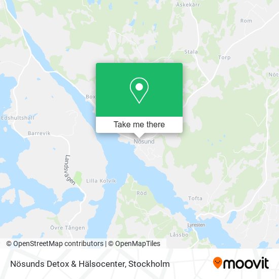 Nösunds Detox & Hälsocenter map