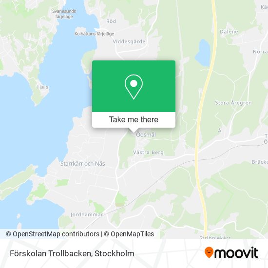 Förskolan Trollbacken map