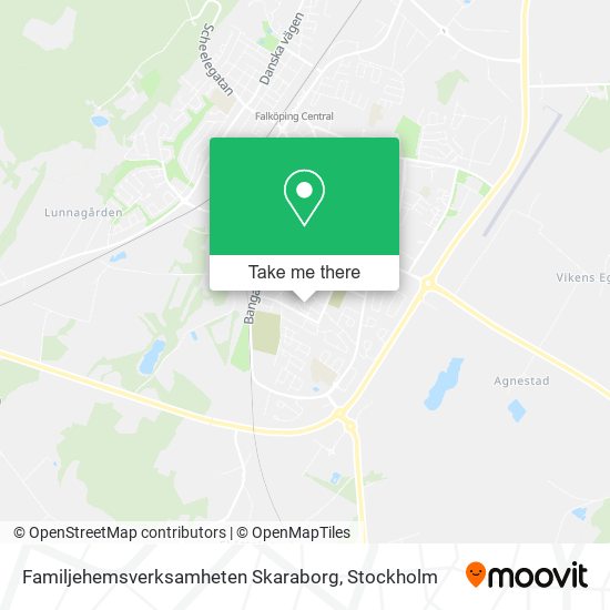 Familjehemsverksamheten Skaraborg map