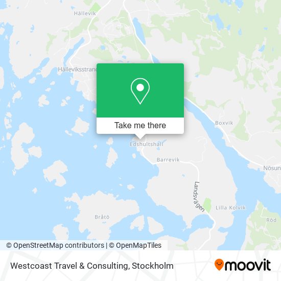 Westcoast Travel & Consulting map