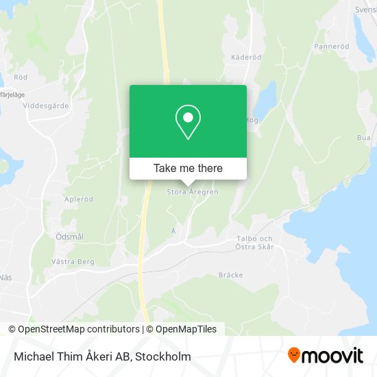 Michael Thim Åkeri AB map