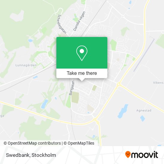 Swedbank map