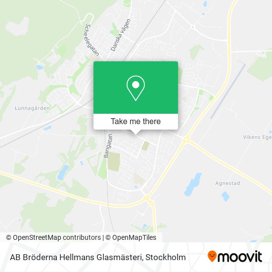 AB Bröderna Hellmans Glasmästeri map