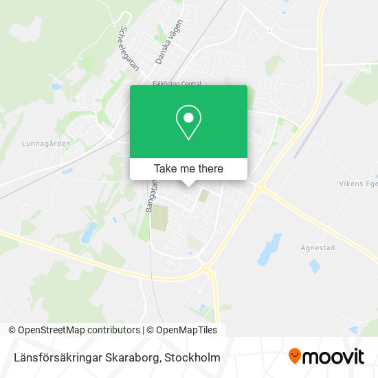 Länsförsäkringar Skaraborg map