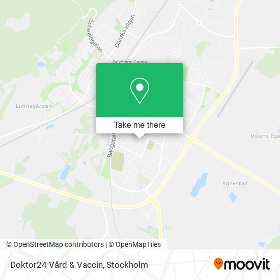Doktor24 Vård & Vaccin map