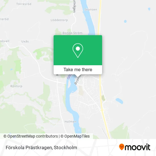 Förskola Prästkragen map