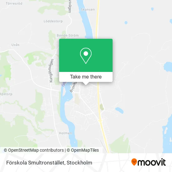 Förskola Smultronstället map