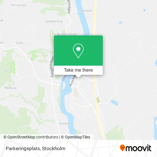 Parkeringsplats map