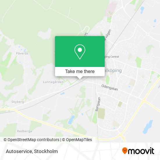 Autoservice map