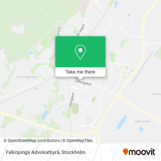 Falköpings Advokatbyrå map