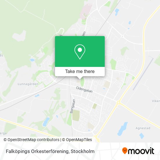 Falköpings Orkesterförening map