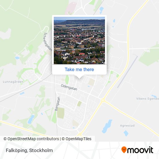 Falköping map