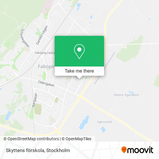 Skyttens förskola map