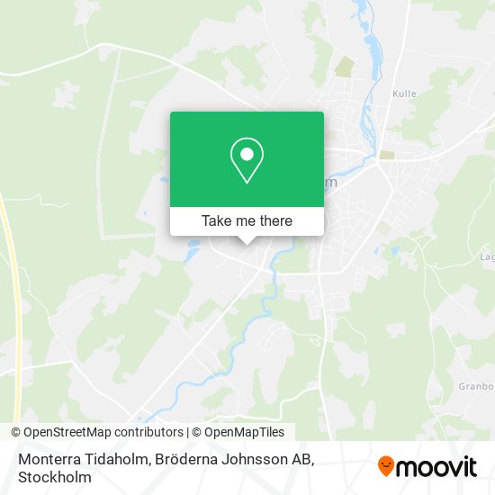Monterra Tidaholm, Bröderna Johnsson AB map
