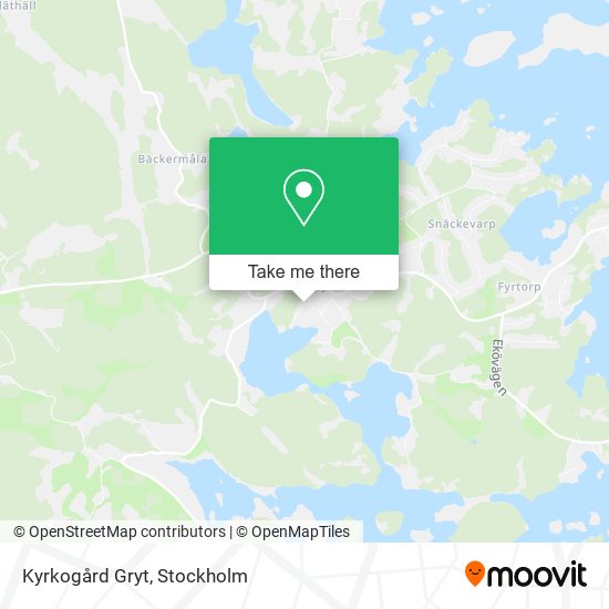 Kyrkogård Gryt map