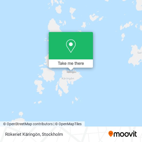Rökeriet Käringön map