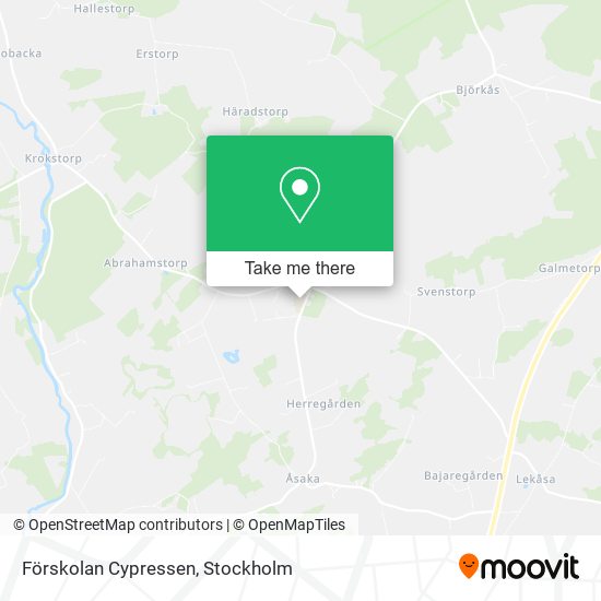 Förskolan Cypressen map