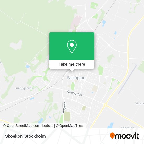 Skoekon map