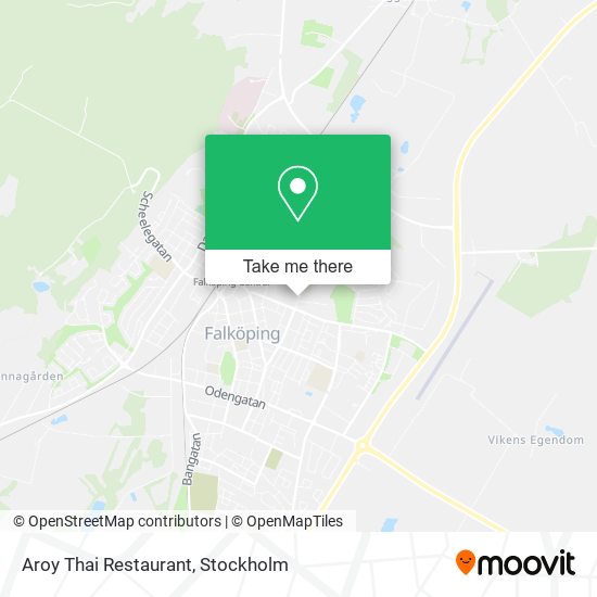 Aroy Thai Restaurant map