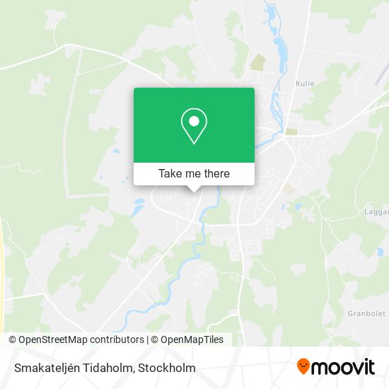 Smakateljén Tidaholm map