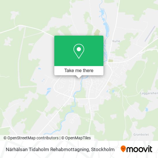 Närhälsan Tidaholm Rehabmottagning map