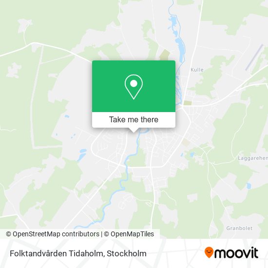 Folktandvården Tidaholm map