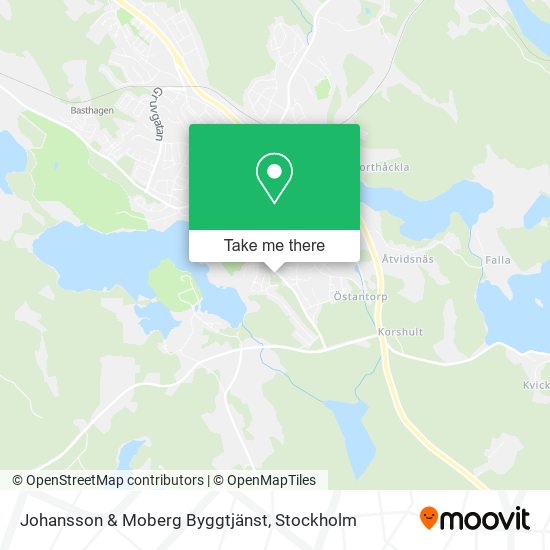 Johansson & Moberg Byggtjänst map