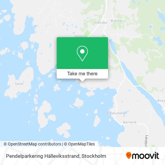 Pendelparkering Hälleviksstrand map