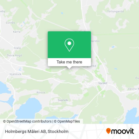 Holmbergs Måleri AB map