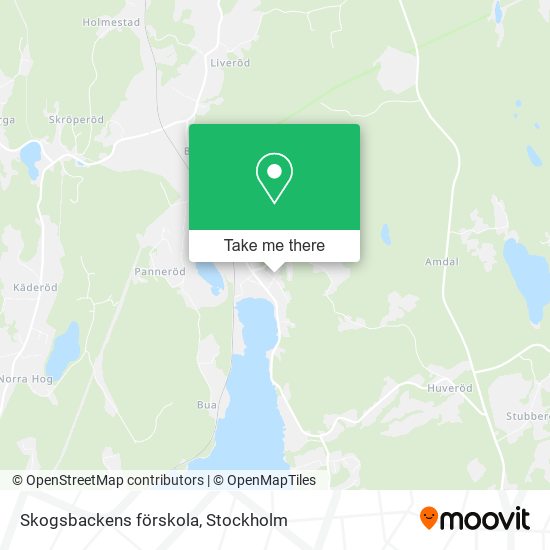 Skogsbackens förskola map