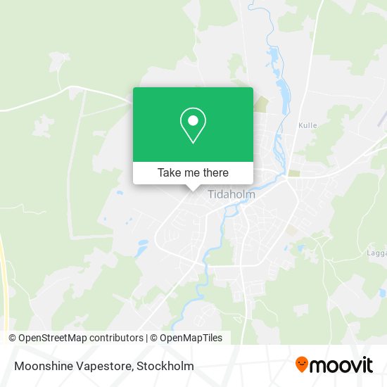 Moonshine Vapestore map