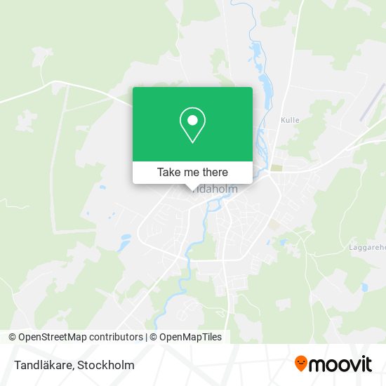 Tandläkare map