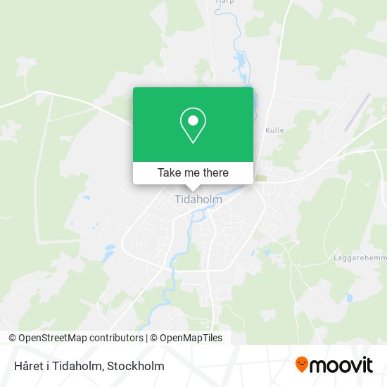 Håret i Tidaholm map