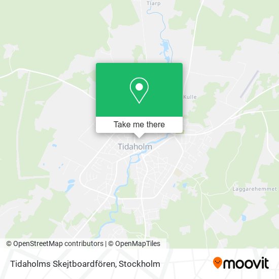 Tidaholms Skejtboardfören map