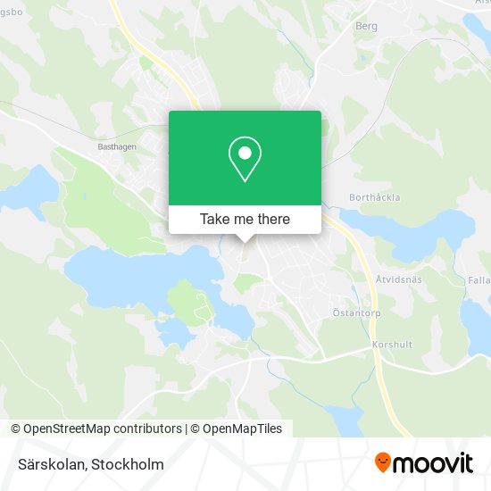 Särskolan map