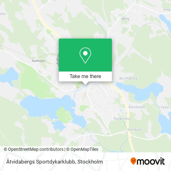 Åtvidabergs Sportdykarklubb map
