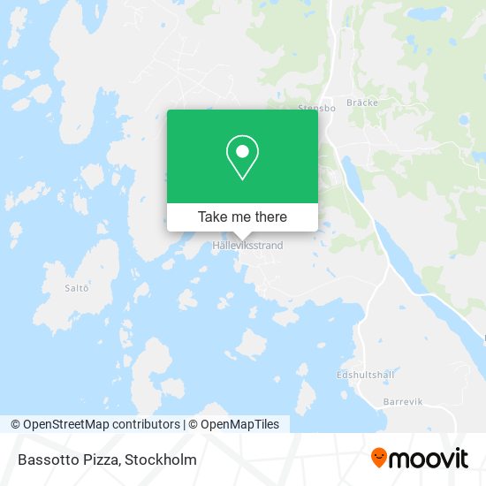 Bassotto Pizza map