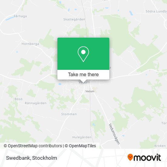 Swedbank map