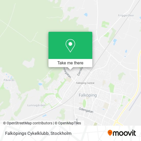 Falköpings Cykelklubb map