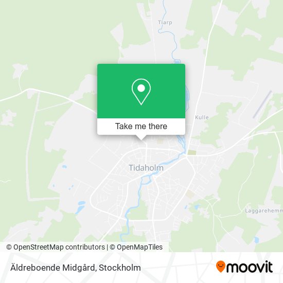 Äldreboende Midgård map