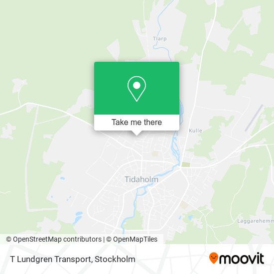 T Lundgren Transport map