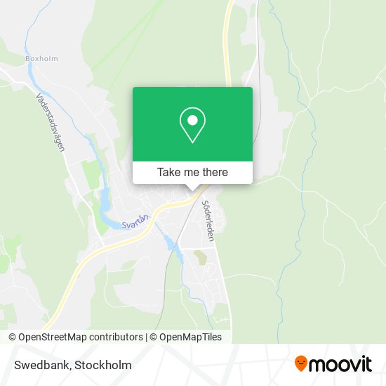 Swedbank map