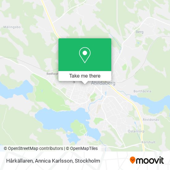 Hårkällaren, Annica Karlsson map