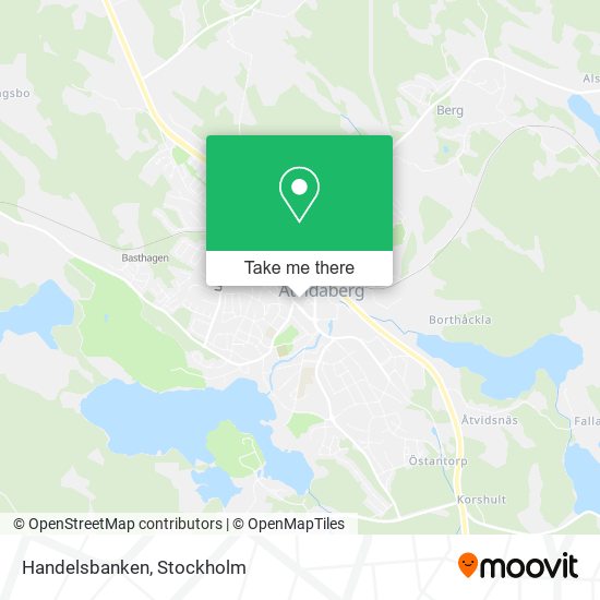 Handelsbanken map